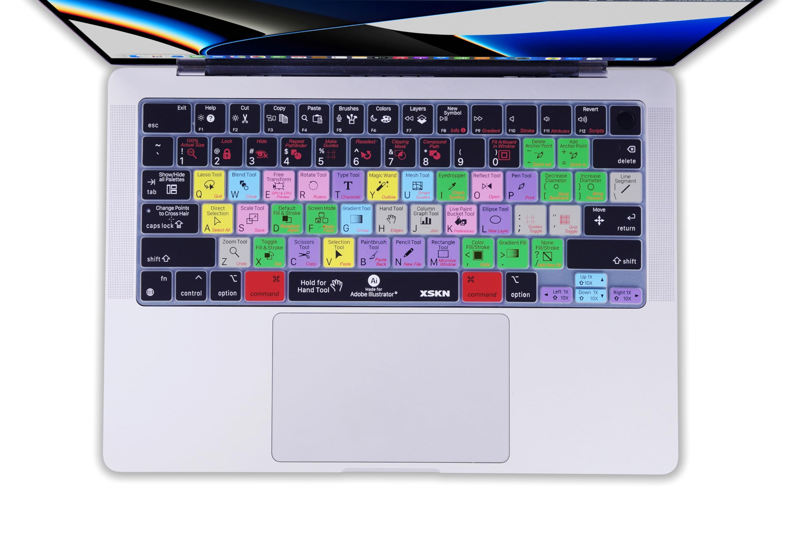 CTBDZ 2 Piezas De Repuesto Para Teclado Con Símbolos De Letras Y Números De Silicona Para MacBook Pro A2442 A2485 A2779 A2780 A2681 A2918 A2941 A2991A2992 A3113 A3114 (Copa De Rebote De