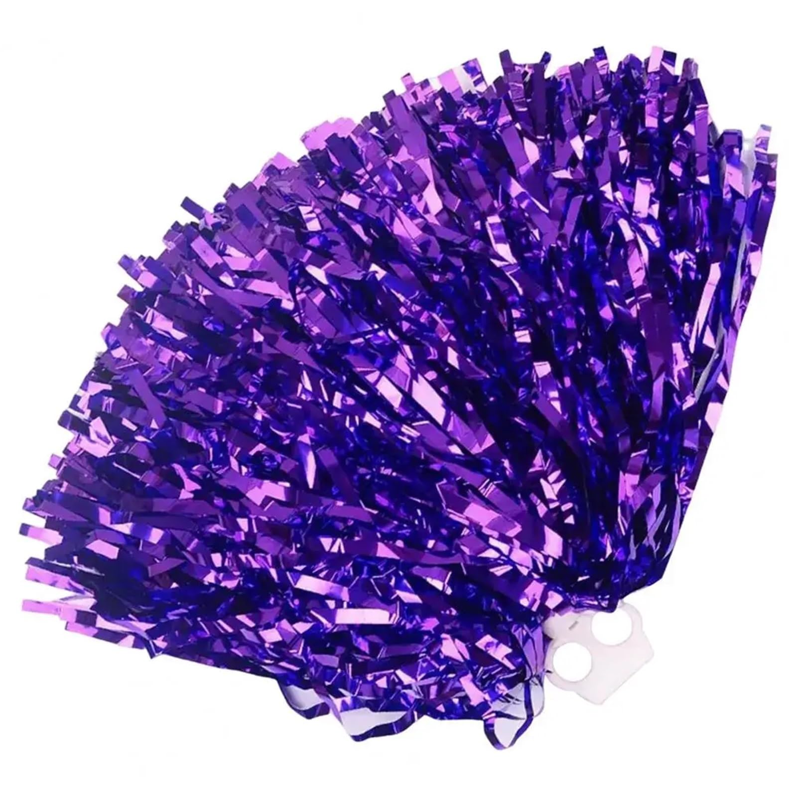 Pompom Cheerleading Pompons Practical Bright Color Glitter for Basketball Dance Pompoms Cheerleader for Cheerleaders(Purple)