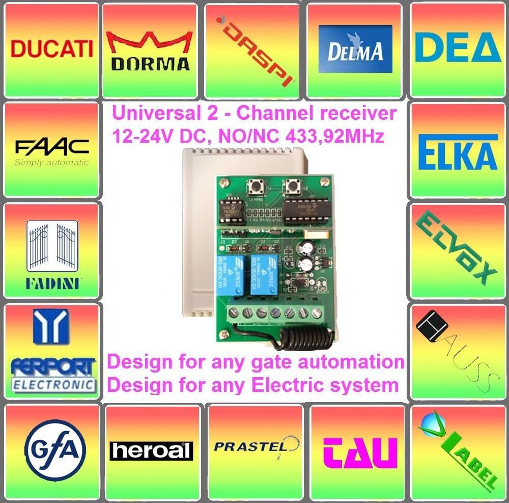 Radio Receiver Came Gate Automation Systems