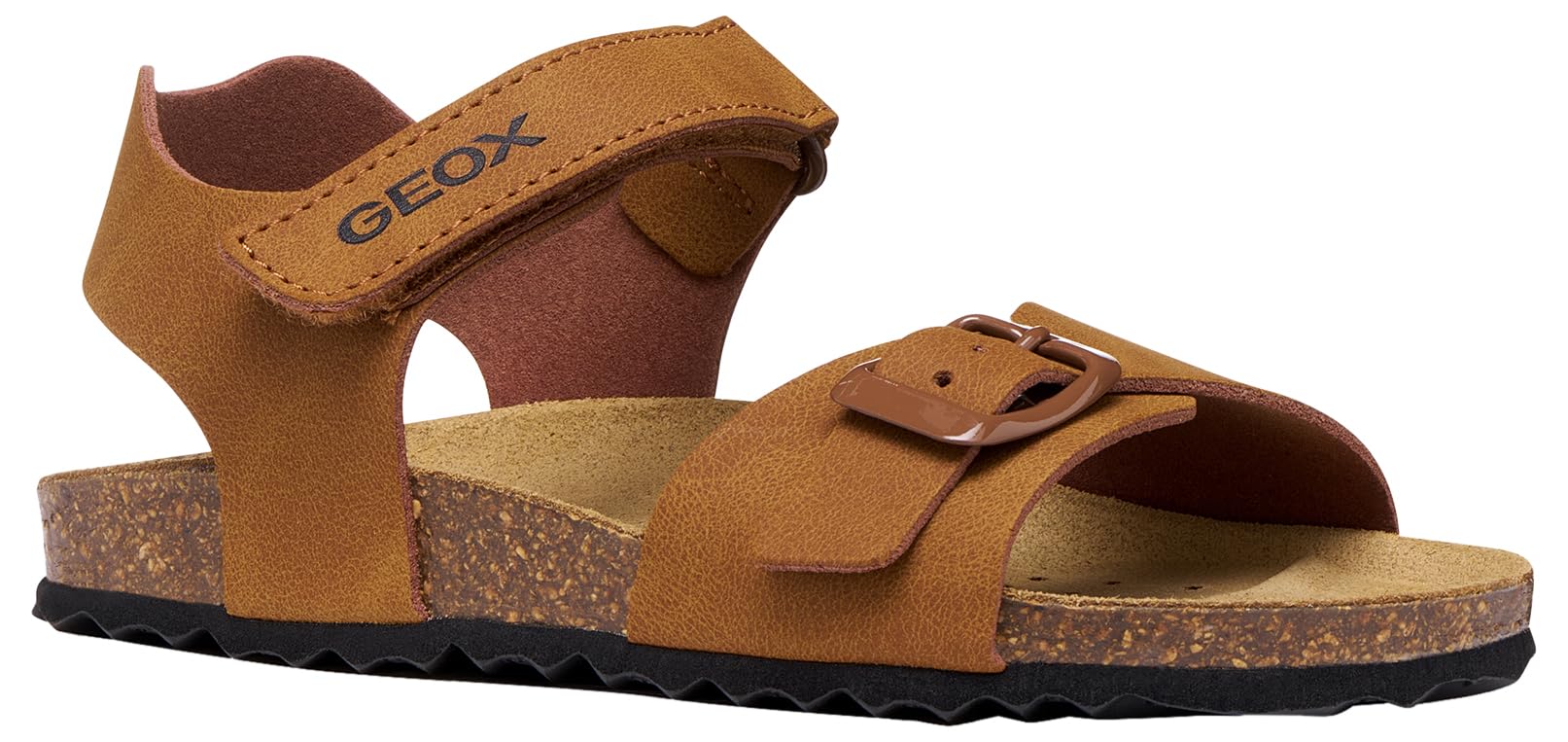 Geox Boy's J Ghita B Sandal, Caramel, 12.5 UK