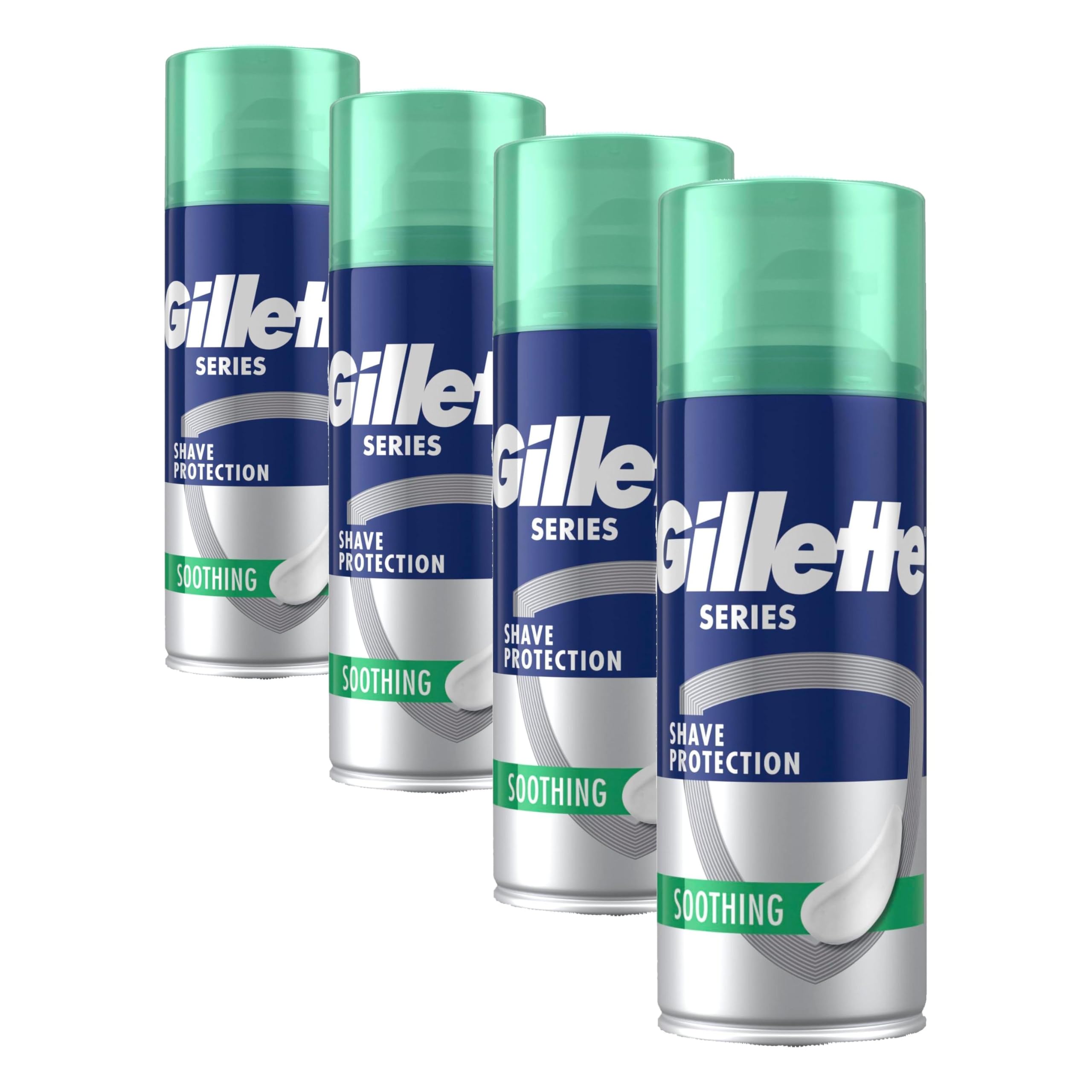 Mousse à Raser Peaux Sensibles Gillette Anti Brûlure 400ml - 9