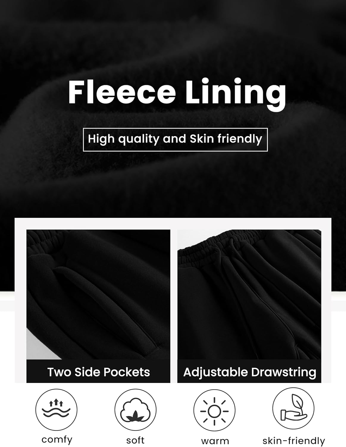 Tanming Mens Tracksuits 2 Piece Sweatsuit Sets Fleece Long Sleeve Hoodies Jogger Pants Athletic Jogging Outfits - Image 2