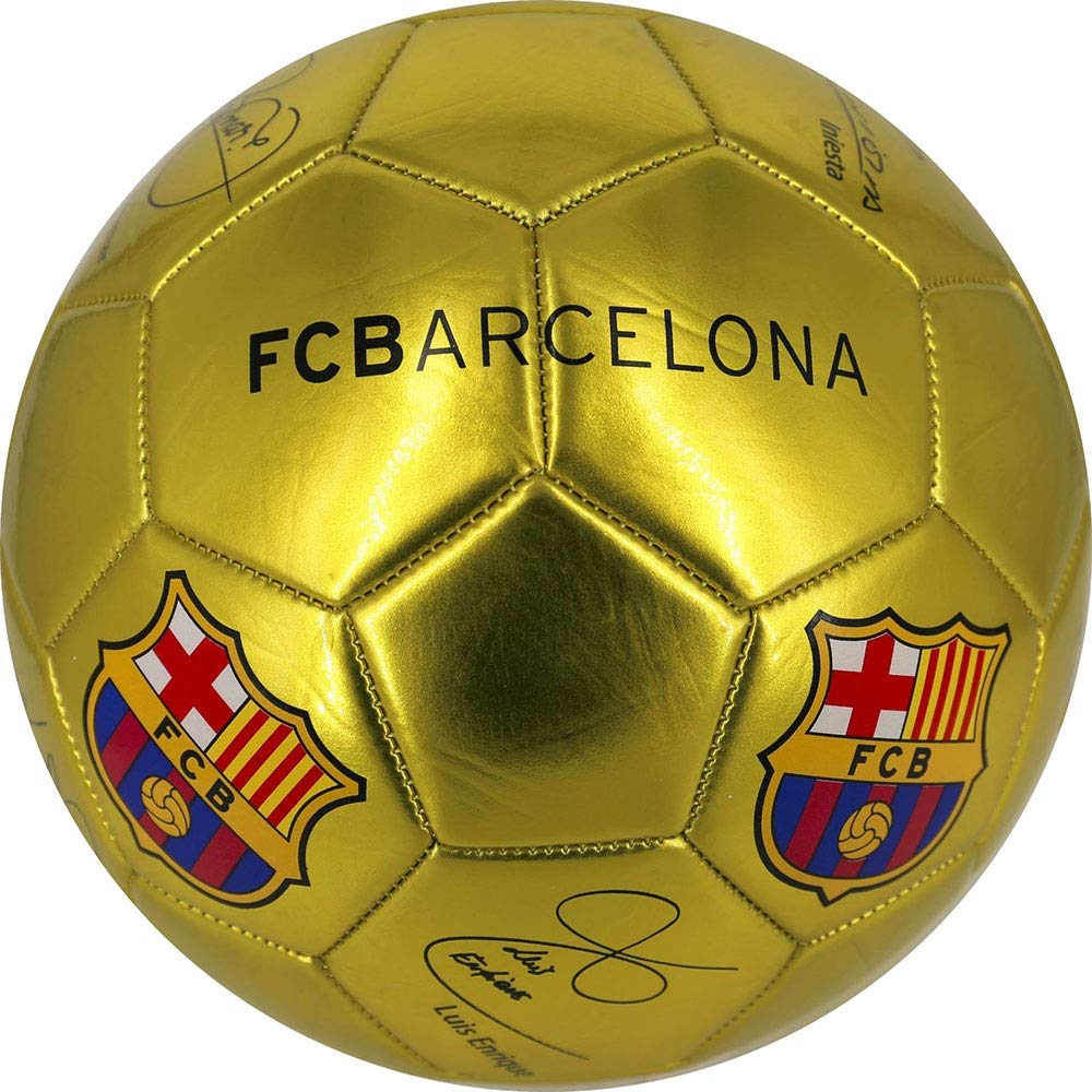 ADLIN Barcelona, ​​edición Limitada Nº 5 Fútbol Primaria y Secundaria de formación Juego de Pelota (Regular de 11 Personas del Sistema) (Color : Gold)