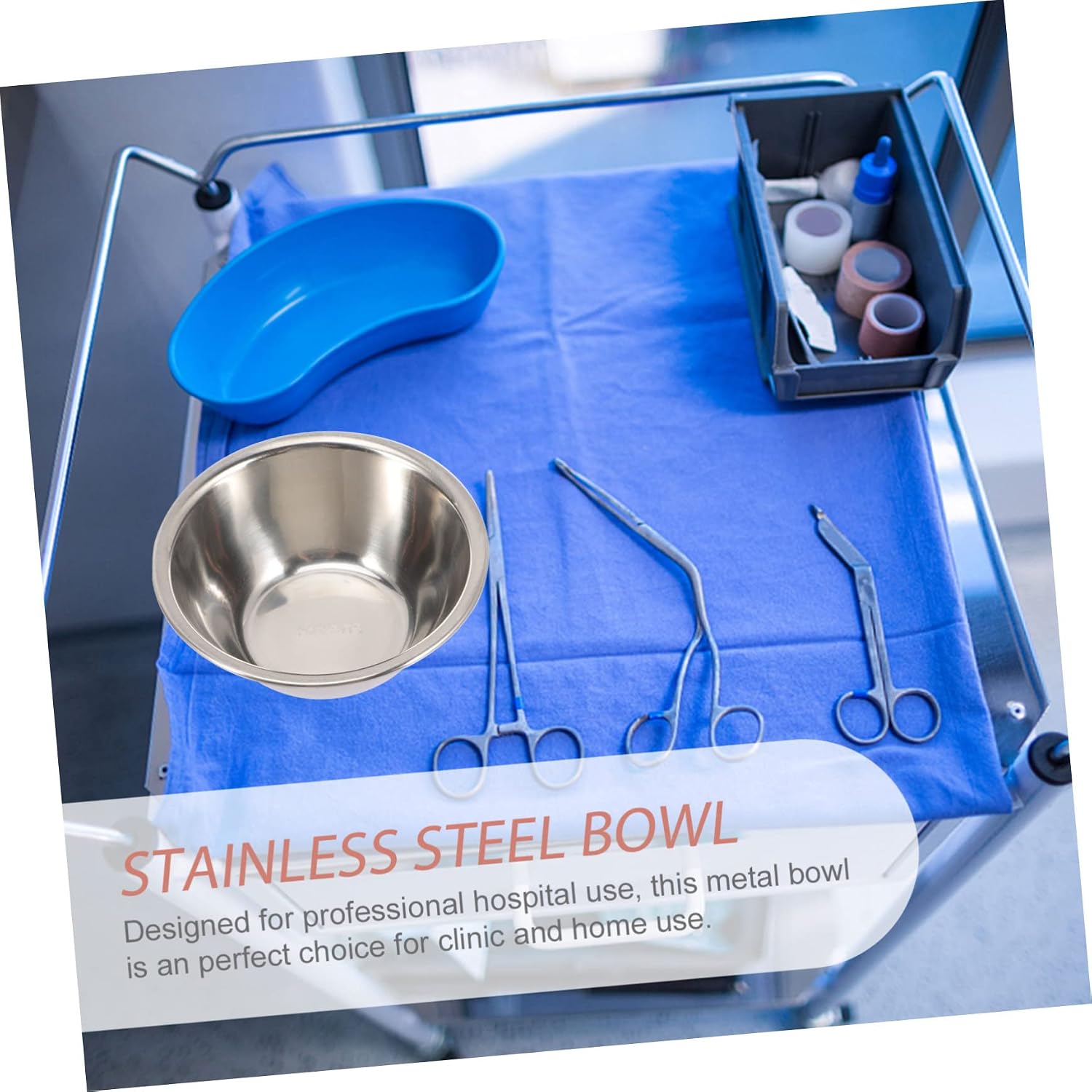 Stainless Steel Clinical Bowl for Liquid Storage, 304 Steel