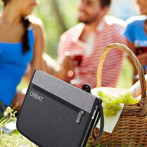 Miniatura 8 de TAIBID - Juego de vajilla organizadora de cubiertos para 4 personas, juego de 24 piezas con platos, cucharas, cuchillos, abridor de vino, tenedores,