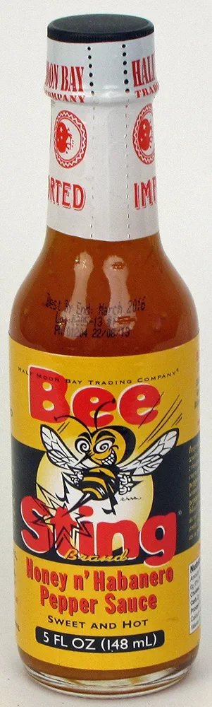 Bee Sting Honey N' Habanero Hot Sauce, 5 fl oz