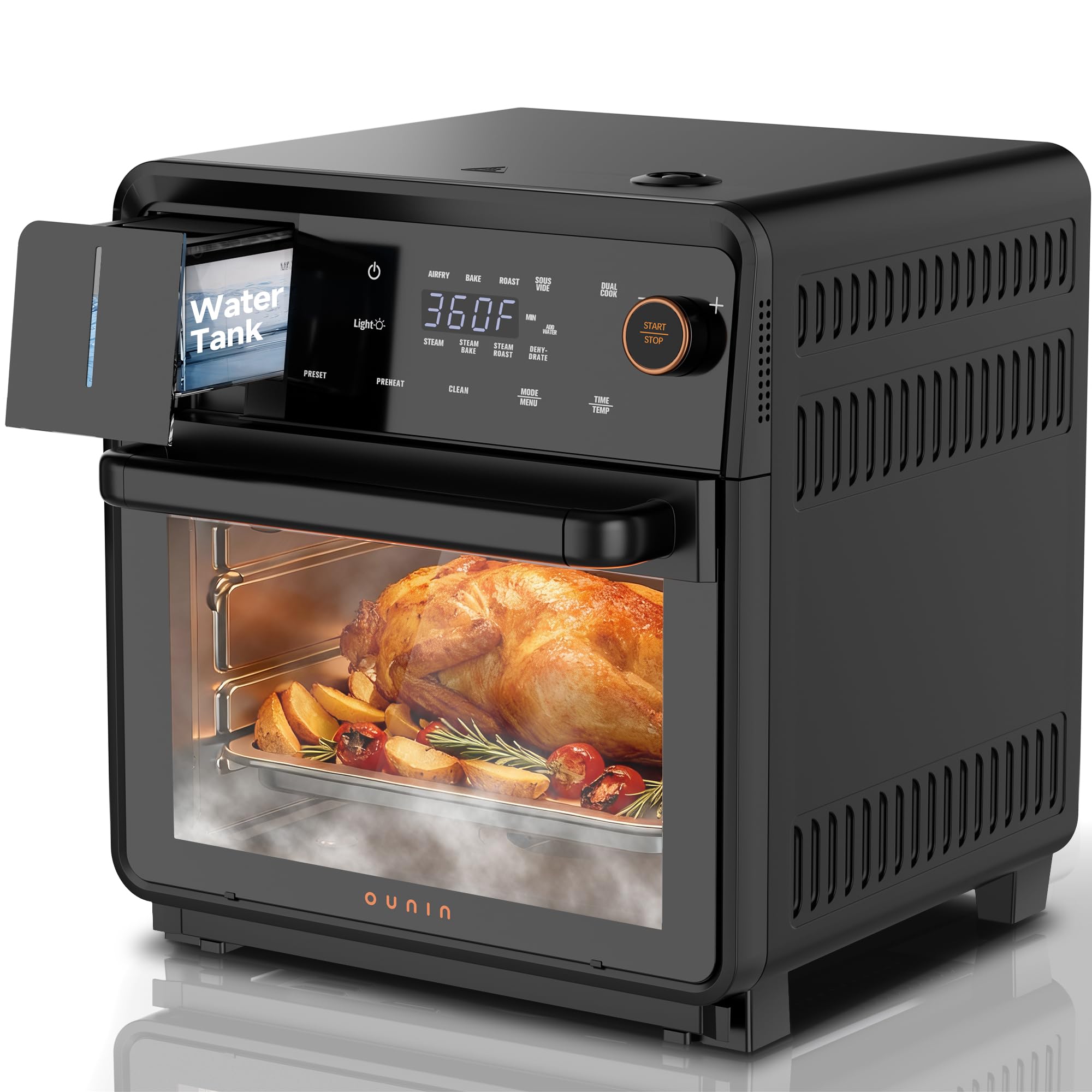 OUNIN 11-in-1 Air Fryer Toaster Oven Combo