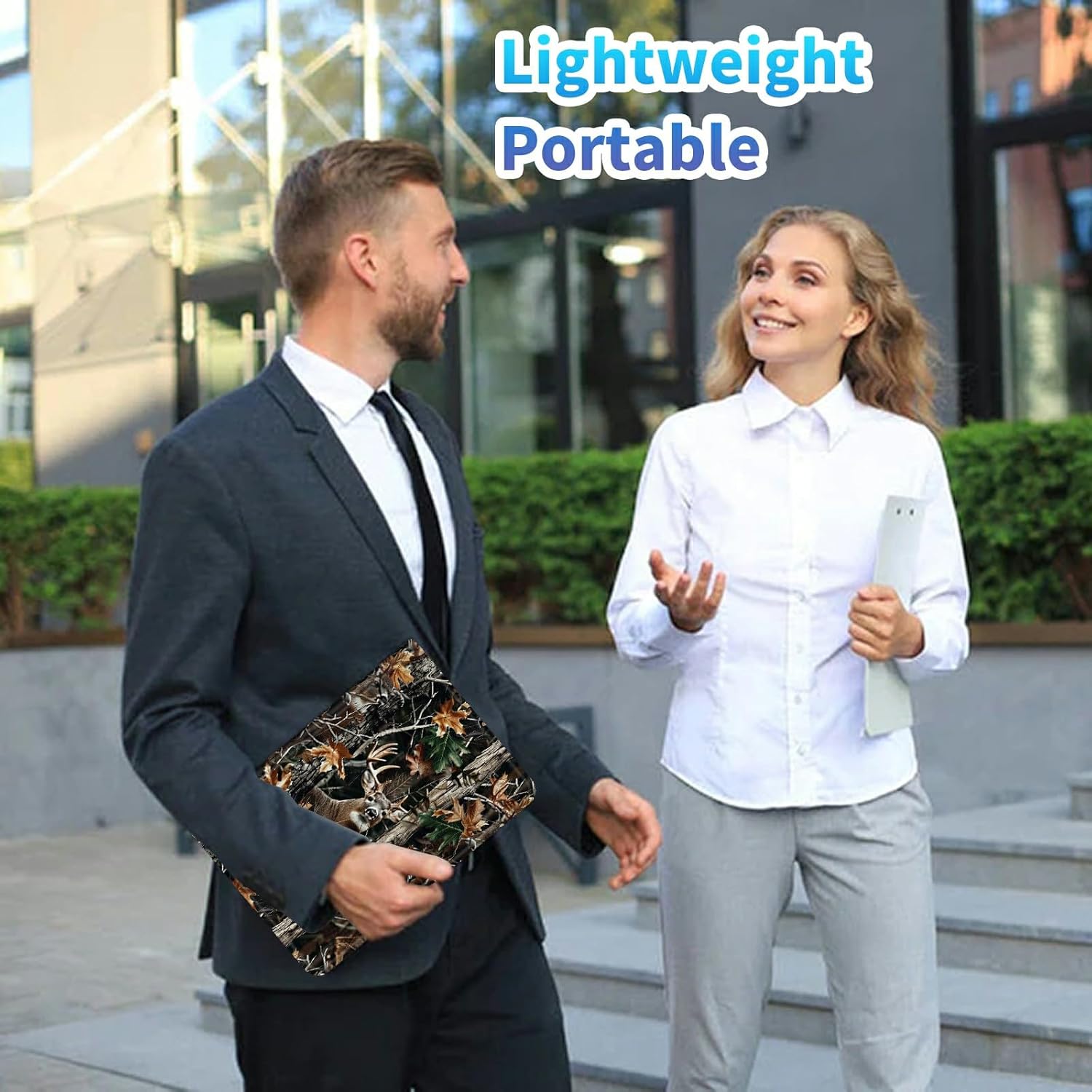 Slim Case for All-New 6" Kindle (11th Gen, 2024/2022 Release E-Reader) + 1 Screen Clean Pad, Multi-Angle Kickstand Cover with Auto Wake/Sleep Case, Camo Tree Deer