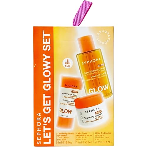Sephora Collection Let's Get Glowy 3 Piece Mini Set