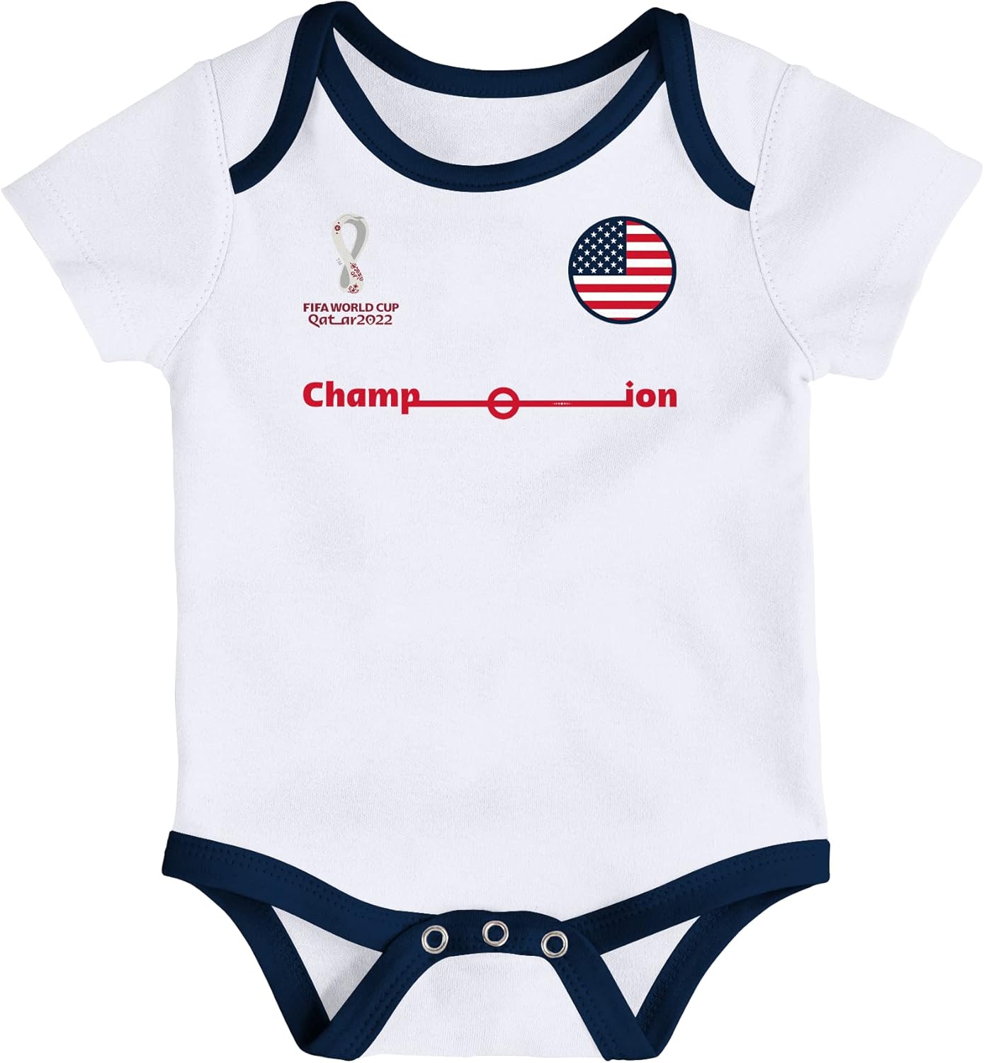 Outerstuff Unisex Kid's FIFA World Cup 3 Piece Onesie Set : Sports & Outdoors