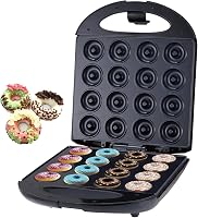 SOKANY SK-08002 1400W Fánk Sütő 16 Mini Fánkhoz Tapadásmentes Bevonattal 1