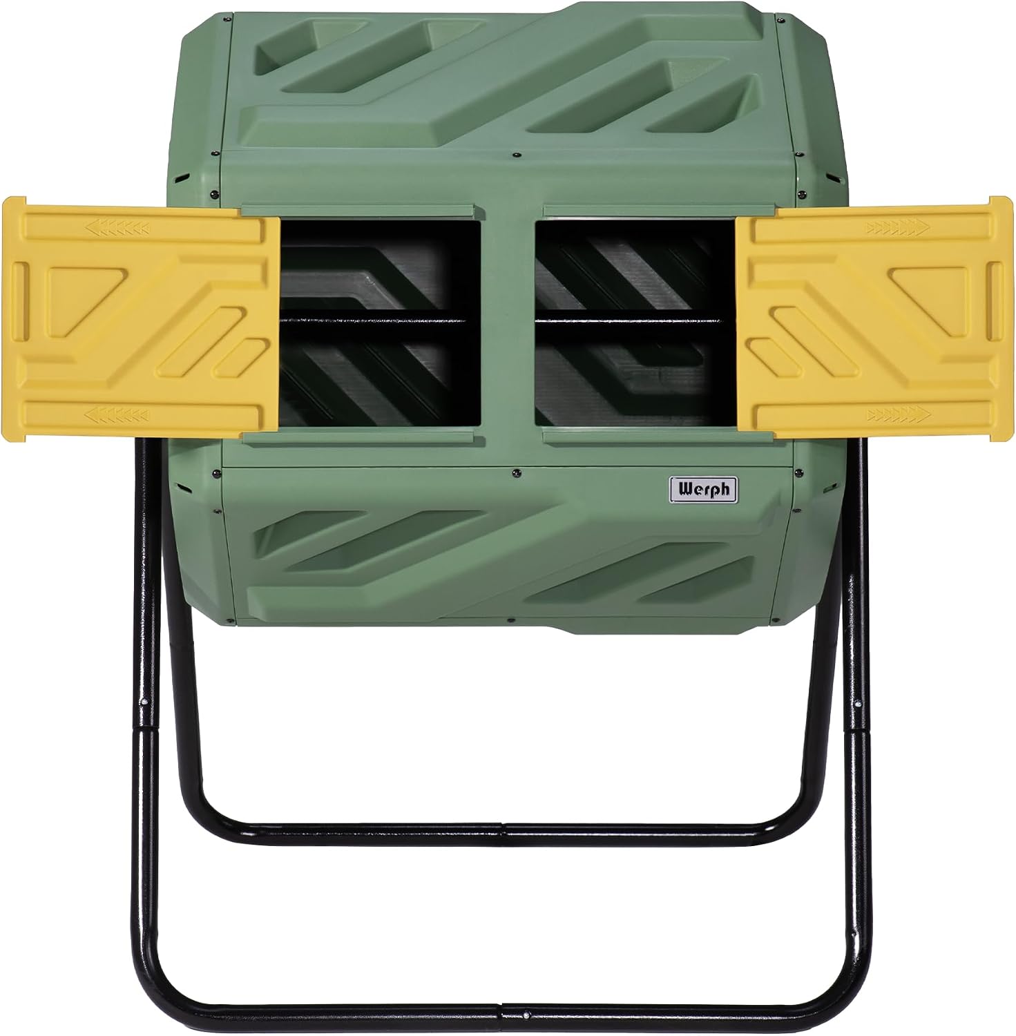 43 Gal Dual Chamber Rotating Compost Bin
