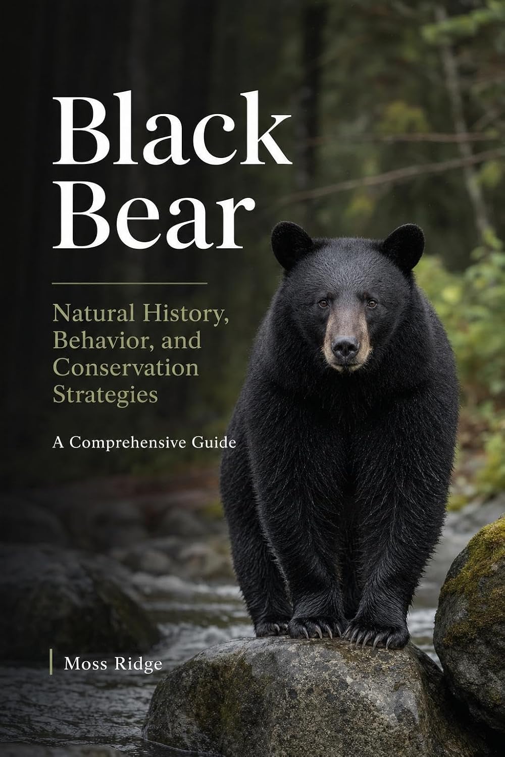 Black Bear: Natural History, Behavior, and Conservation Strategies: A Comprehensive Guide