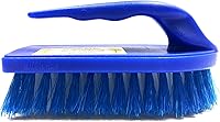 Vista 1 de Uniware Cepillo de fregado en forma de hierro para el hogar con mango de agarre cómodo, fabricado en Italia (azul)