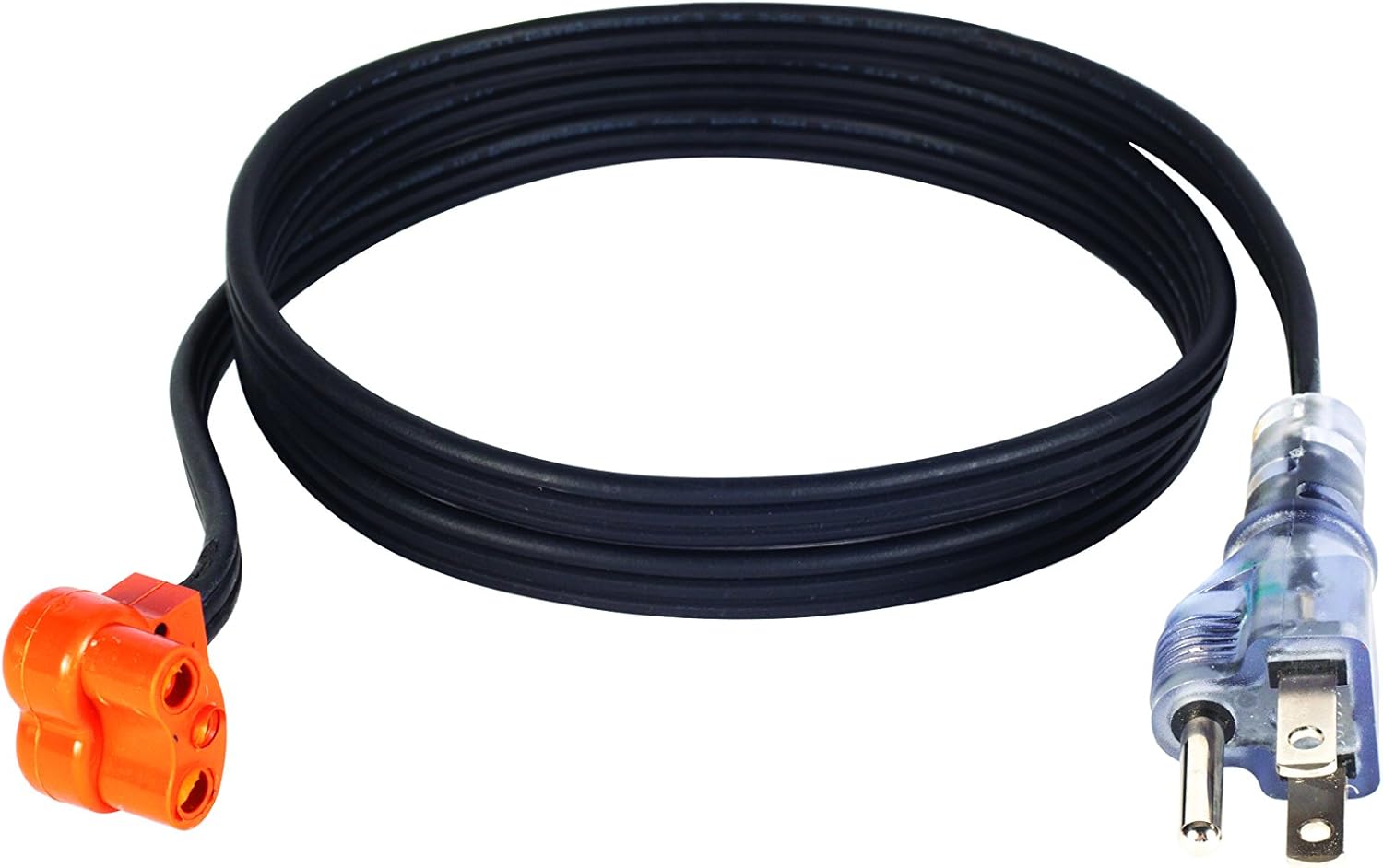 Zerostart 3600116 Lit Plug Cordset for Engine Block Heaters, 5Feet (1.52 m) 120 Volts, Engine