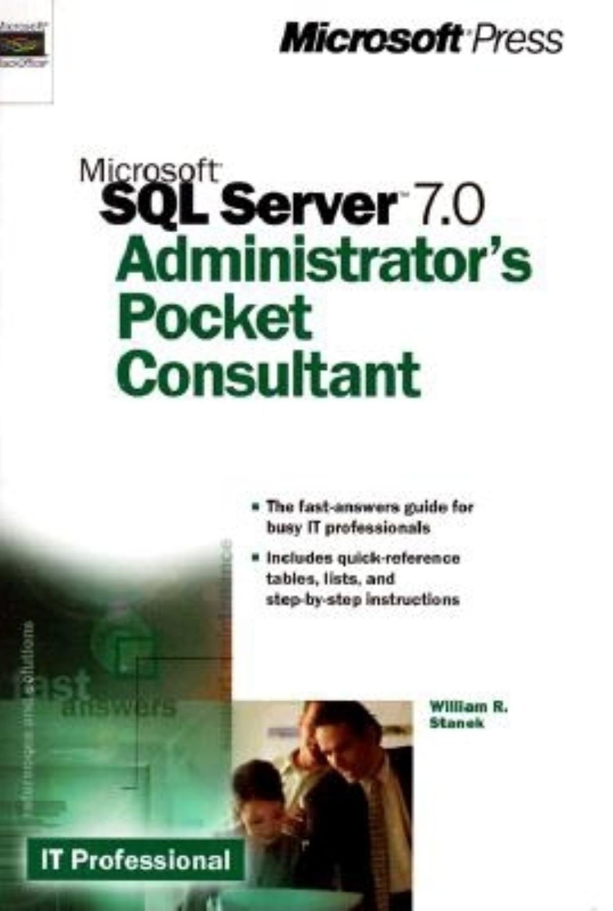 SQL Server 7.0 Administrator's Pocket Consultant