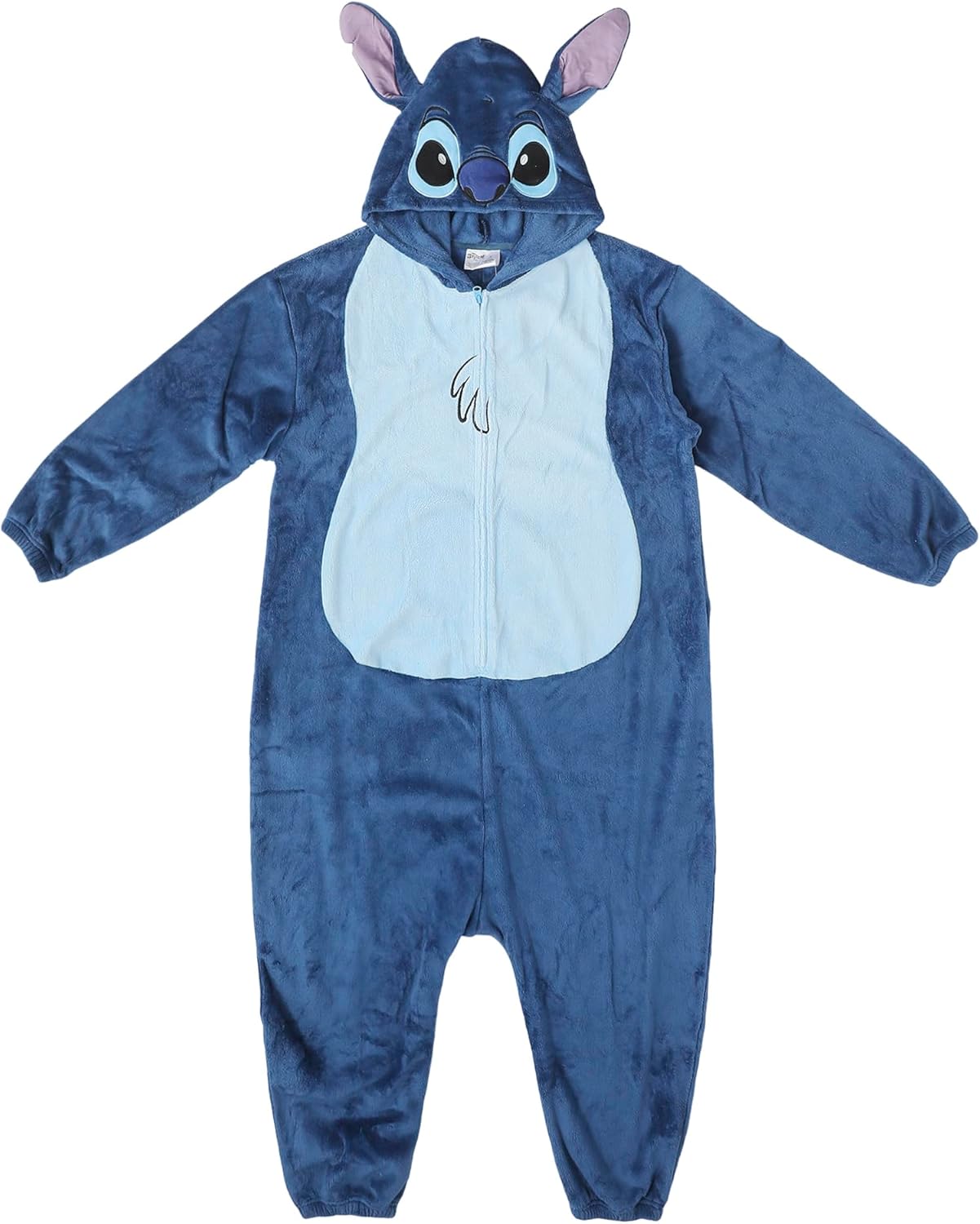 Bioworld Lilo & Stitch Stitch Adult Long Sleeve Hooded Kigurumi Onesie Costume Cosplay Suit