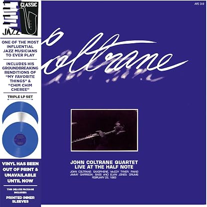 Live at the Half Note por John Coltrane Quartet — capa do álbum