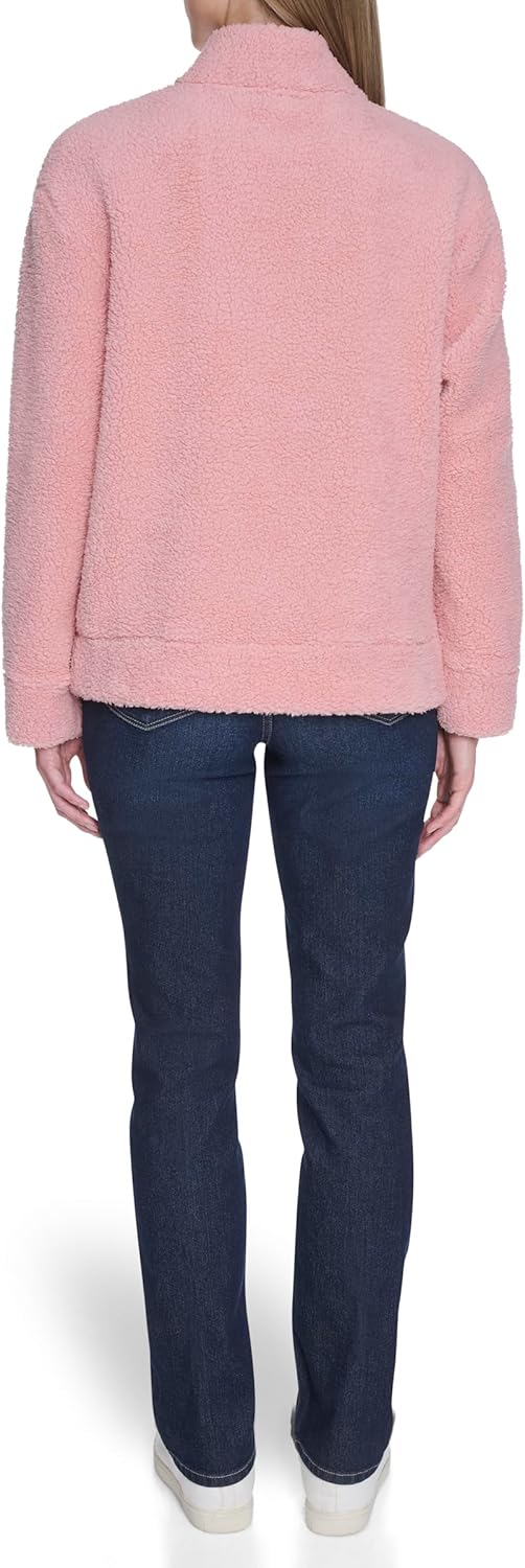 Nautica Womens Mockneck Fleece Sweater Pullover - Image 5