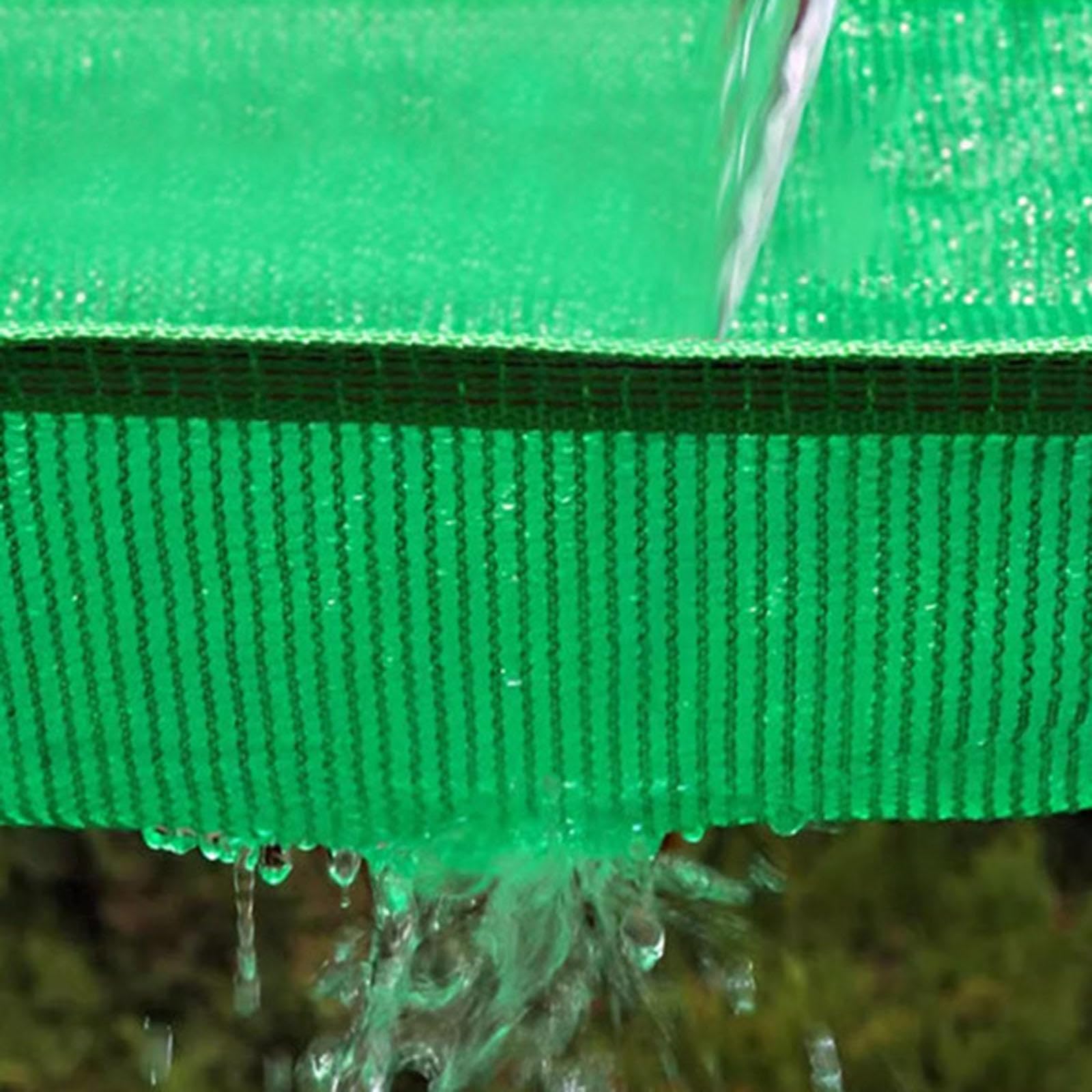 Tela De Sombreo Para Plantas,Malla De Sombreo Verde 2×2m 2×3m 2×6m 3×3m 3×4m 4×5m,Red De Sombra De Jardín,Con Ojales,Vela De Sombra,Lona De Malla Sombreadora,Transpirable,Green-2×12m(6.6*39.4ft)