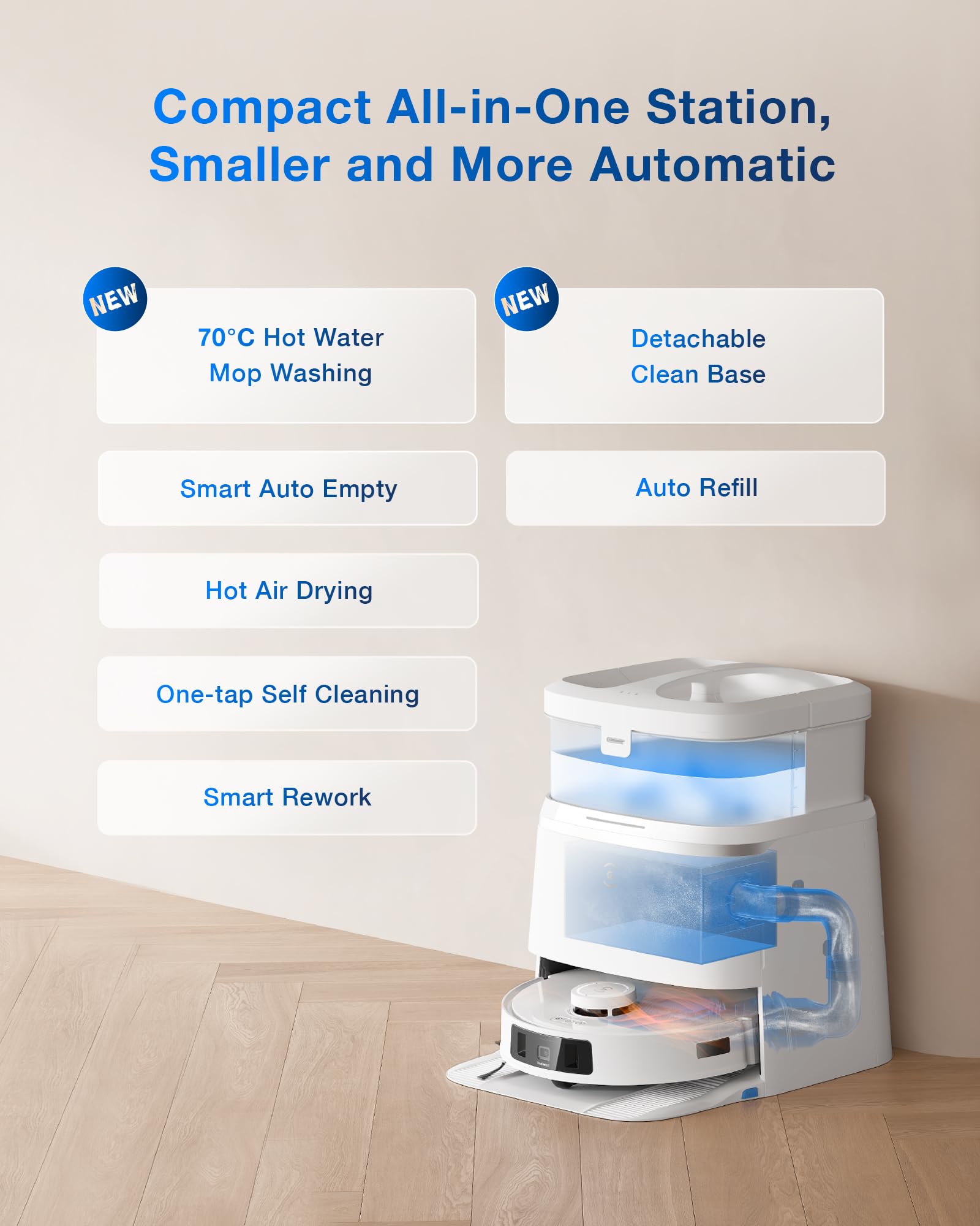 ECOVACS DEEBOT T30 PRO Omni Vacuum Robot with Mopping Function