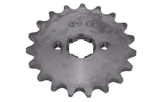 Vista 30 de Motocicleta 420-18T Piñón delantero de 0.787 in para motocicleta de 50 cc, 70 cc, 90 cc, 110 cc, 125 cc, motocross, mini bicicleta, TaoTao, Roketa
