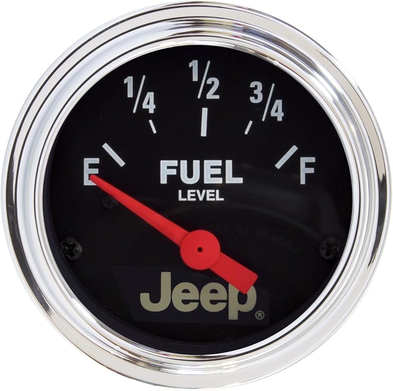 Manômetro elétrico de nível de combustível AUTO METER 880428 para Jeep – 2 1/16"