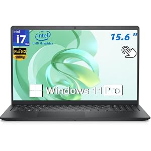 Dell 15 Laptop Touchscreen DC15250 Intel 13th Gen i7-1355U 10-Core 15 6 FHD Anti-Glare Display 32 GB RAM