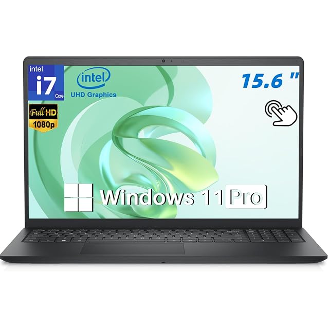 Dell 15 Laptop Touchscreen DC15250 Intel 13th Gen i7-1355U 10-Core 15 6 FHD Anti-Glare Display 32 GB RAM