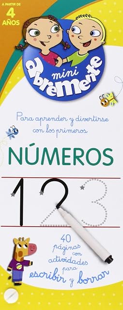 Portada de Abremente para escribir y borrar - Números