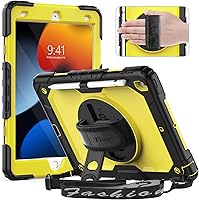 Vista 1 de Timecity - Funda para iPad de 987 generación, de 26 cm, versión 202120202019, con protector de pantalla integrado, soporte, portalápices, funda