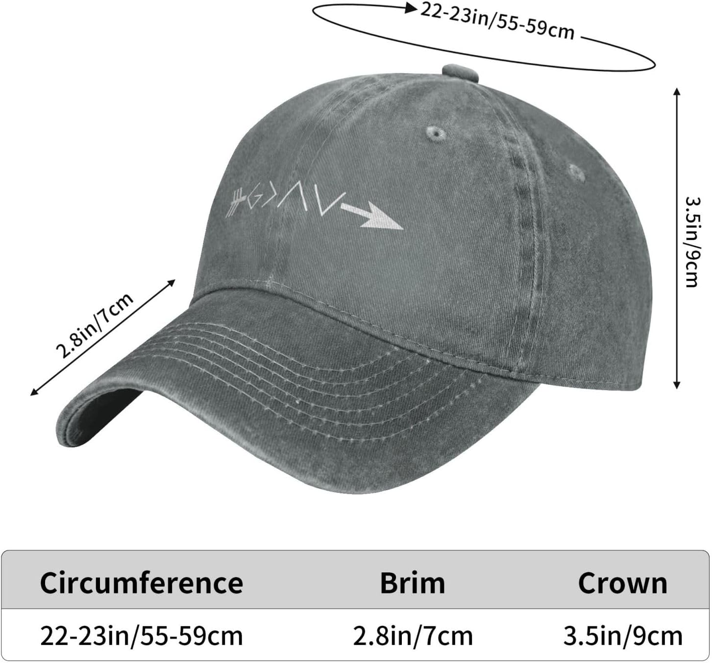 Philysonic Funny Hat God is Greater Than The Highs and Lows Hat for Women Baseball Hats Trendy Caps image 3