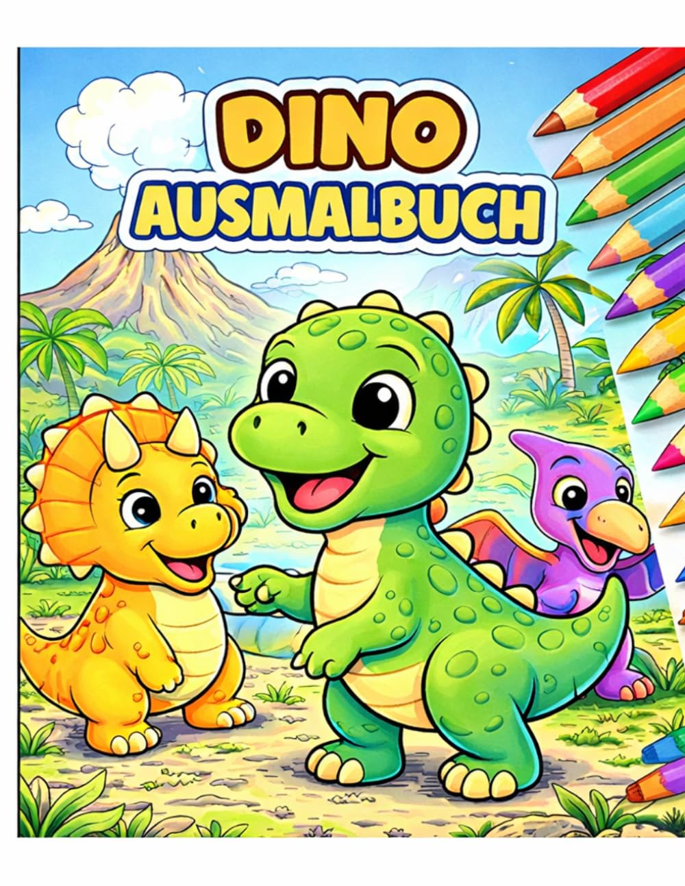 Dino: Malbuch