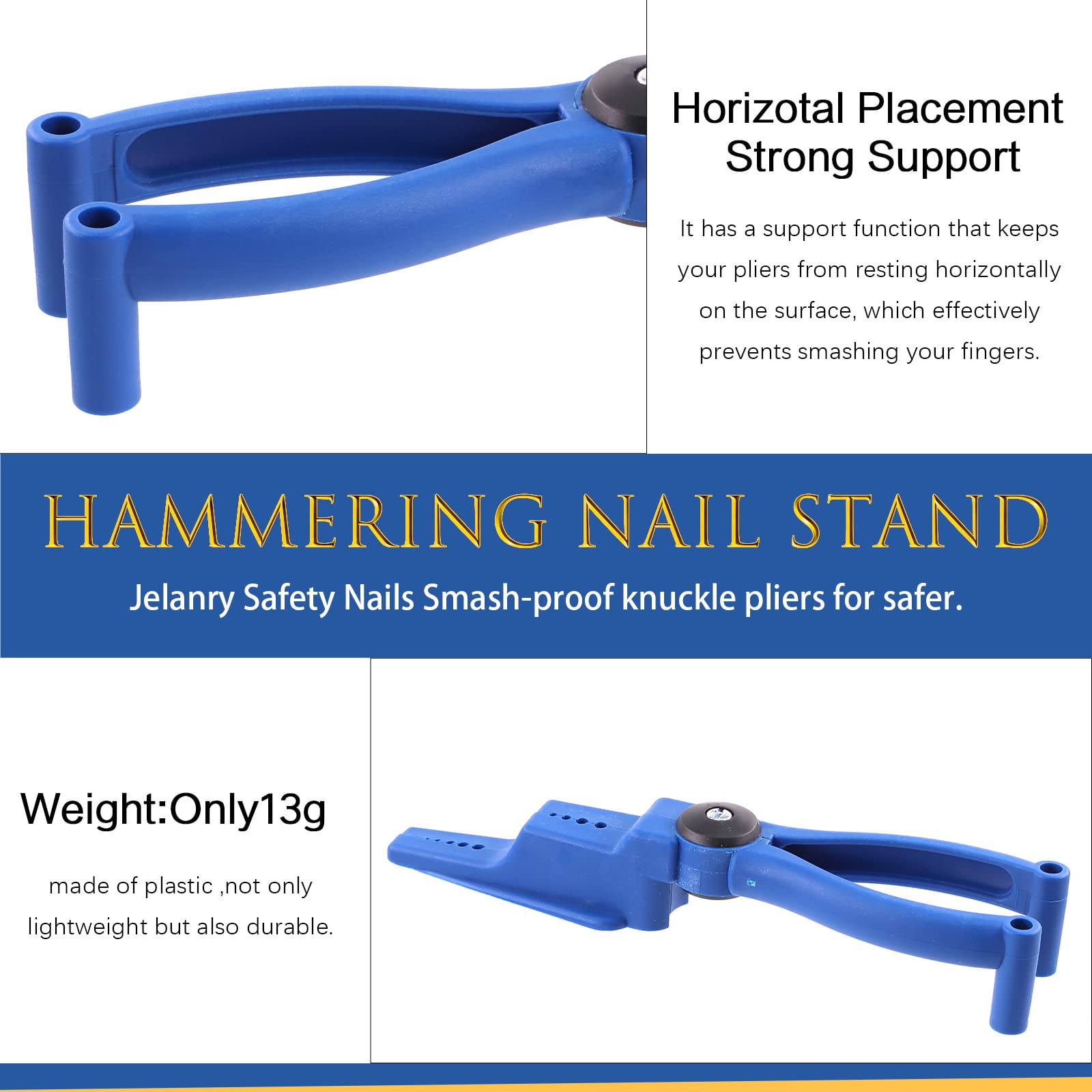 Safety Nail Holder Plastic Pliers - Secure Nails And Protect - View #8