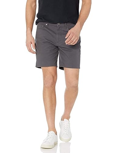 Amazon Essentials Men's Straight-Fit 7" Inseam Stretch 5-Pocket Shorts