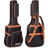 CAHAYA Guitar Gig Bag Acoustic Guitar Bag Padded Soft Guitar Cases Cover Compatible with 40 41 42 In Guitars CY0294