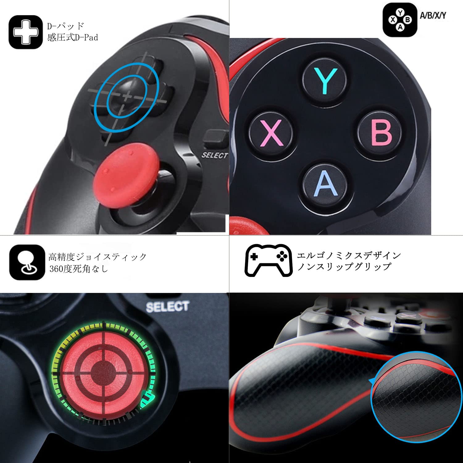 Amazon.co.jp: Androidゲームコントローラー Megadream
