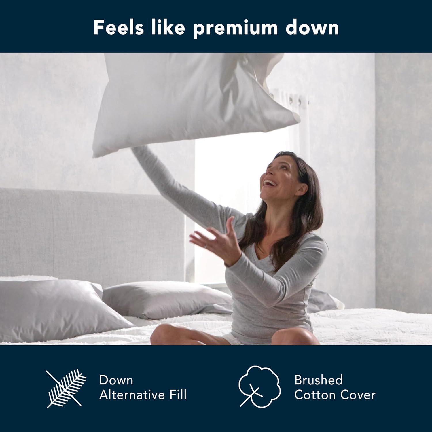 PlushComfort Ultimate Curved Pillow (Standard) - Image 3