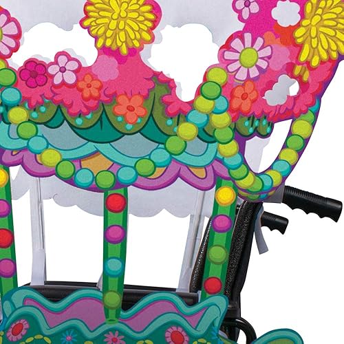 Miniatura 4 de Disguise Disfraces para sillas de ruedas, accesorios para sillas de ruedas con licencia oficial para niños