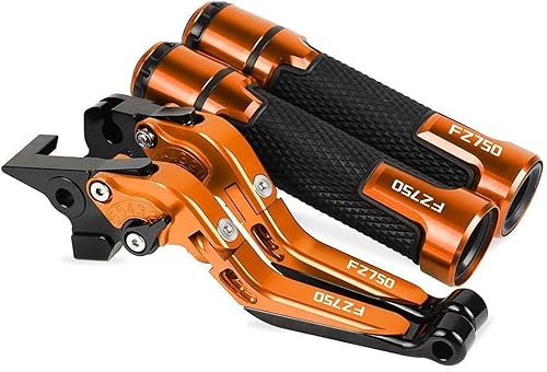 Miniatura 9 de Motocicleta para Y&AMAHA FZ750 1985 1986 1987 1988 Frenos de motocicleta Barra de acoplamiento Freno de mano Palancas de embrague de freno de mano