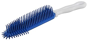 Home-X Bristle Brush for Pets with Long or Short Hair, Dog and Cat Care Essential, Animal Grooming Supplies