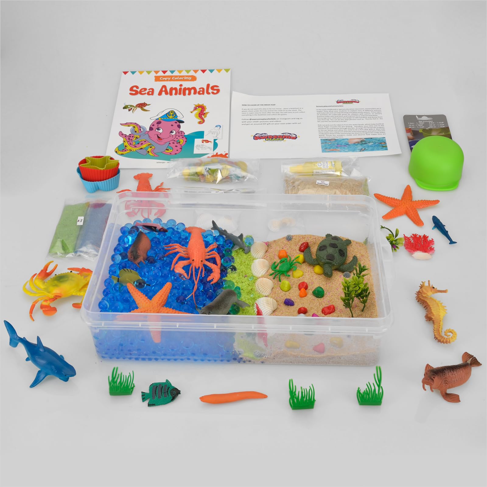 See full amazon price history chart for Awesome Place DIY Ocean and Beach Toys for Kids - Sensory Bins for Special Development Play & Learning for Ocean Themed Birthday Party for Kids Age 2-6Years Awesome Place DIY Ocean and Beach Toys for Kids - Sensory Bins for Special Development Play & Learning for Ocean Themed Birthday Party for Kids Age 2-6Years (B0D8KPQDKJ) Amazon Price History, Amazon Price Tracker