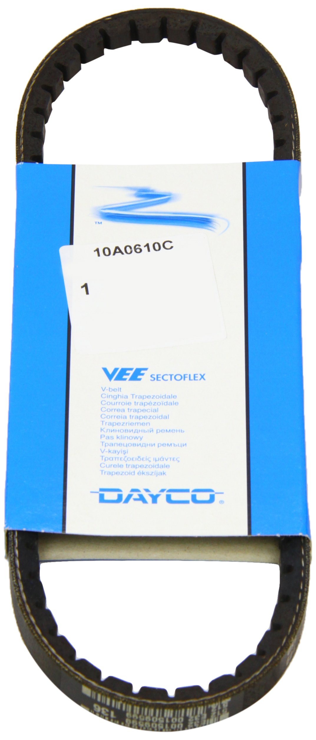 Cinghia Trapezoidale Dayco 10A0665C - Per Alpine Turbo E Altri Modelli