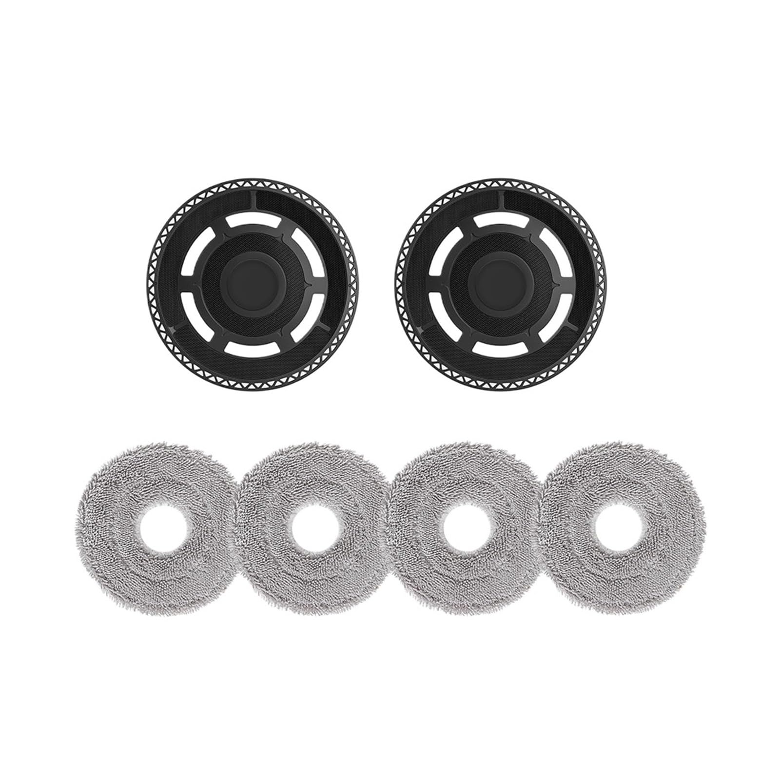 Hizon Set2 Mop Holder Mop Rag，Compatible For Xiaomi，5C Ov42cn Robot Vacuum Cleaner Parts Accessories