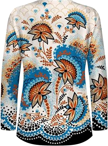 Miniatura 5 de Camisa de manga larga para mujer, con cuello en V, linda sudadera holgada y cómoda, blusas de moda Y2K