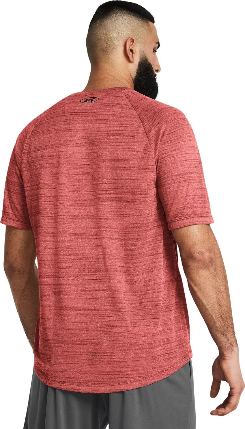 UA Tiger Tech 2.0 T-Shirt - Earthen Orange - Large - Image 4