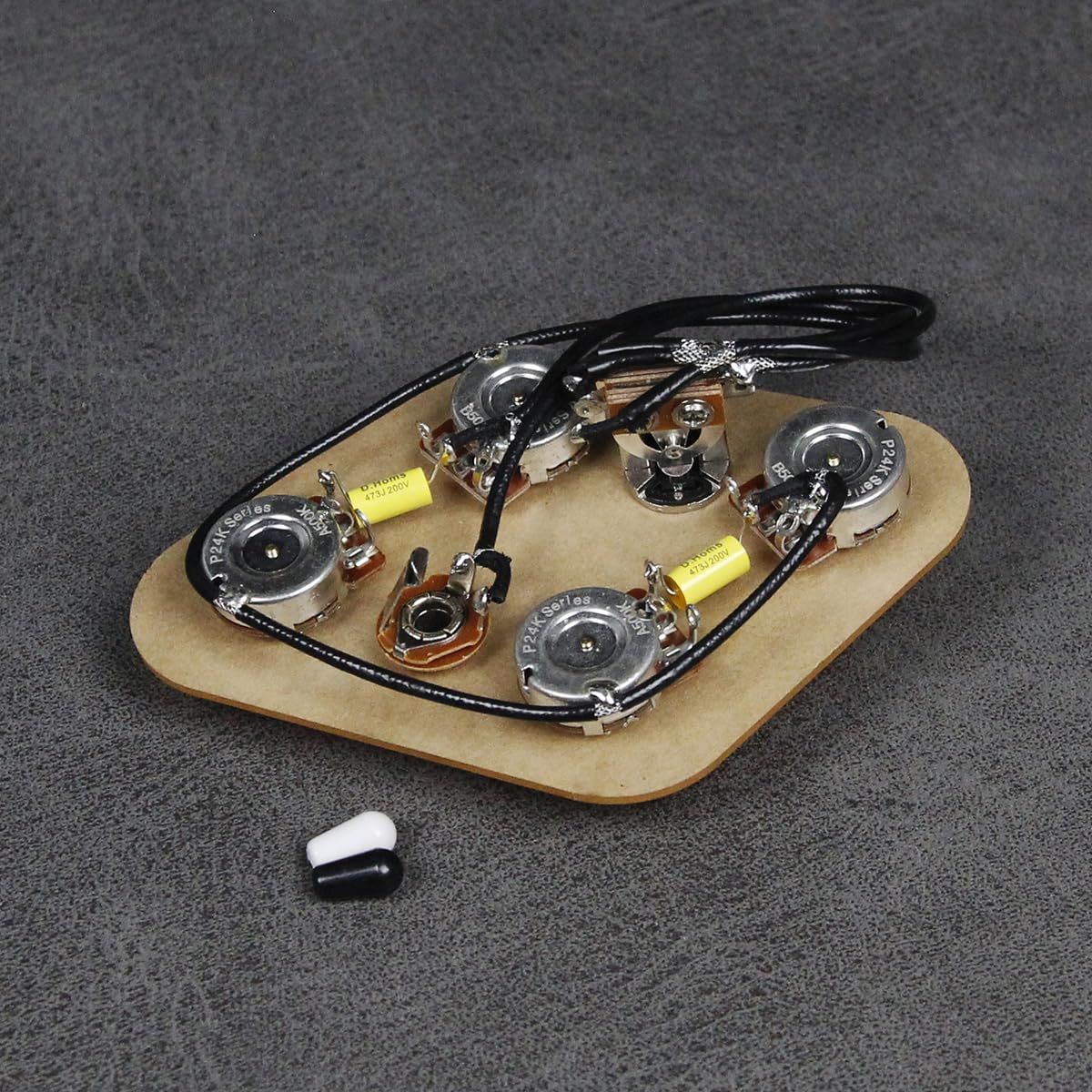 Amazon | FLEOR 配線済みギター配線ハーネスキット 2T2V 500K 473J