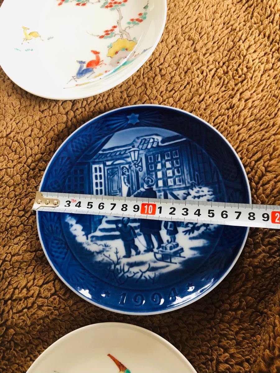 Amazon.co.jp: 中古美品 人間国宝 十三代酒井田柿右衛門5枚 ロイヤル 