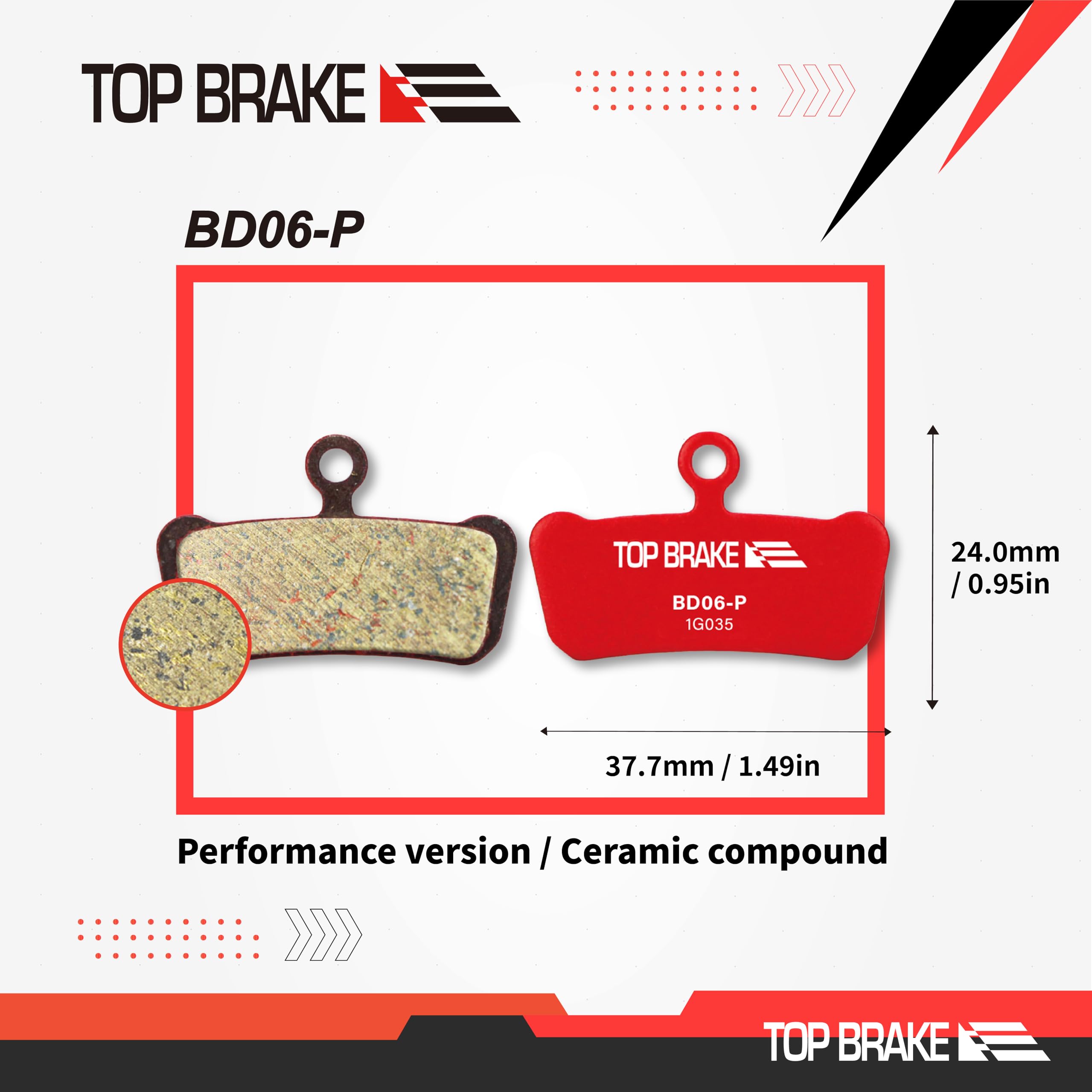 Inkesky Scheibenbremsbeläge Für SRAM G2/Guide/AVID X0 Trail – Organisch, TÜV-zertifiziert, 4 Paar