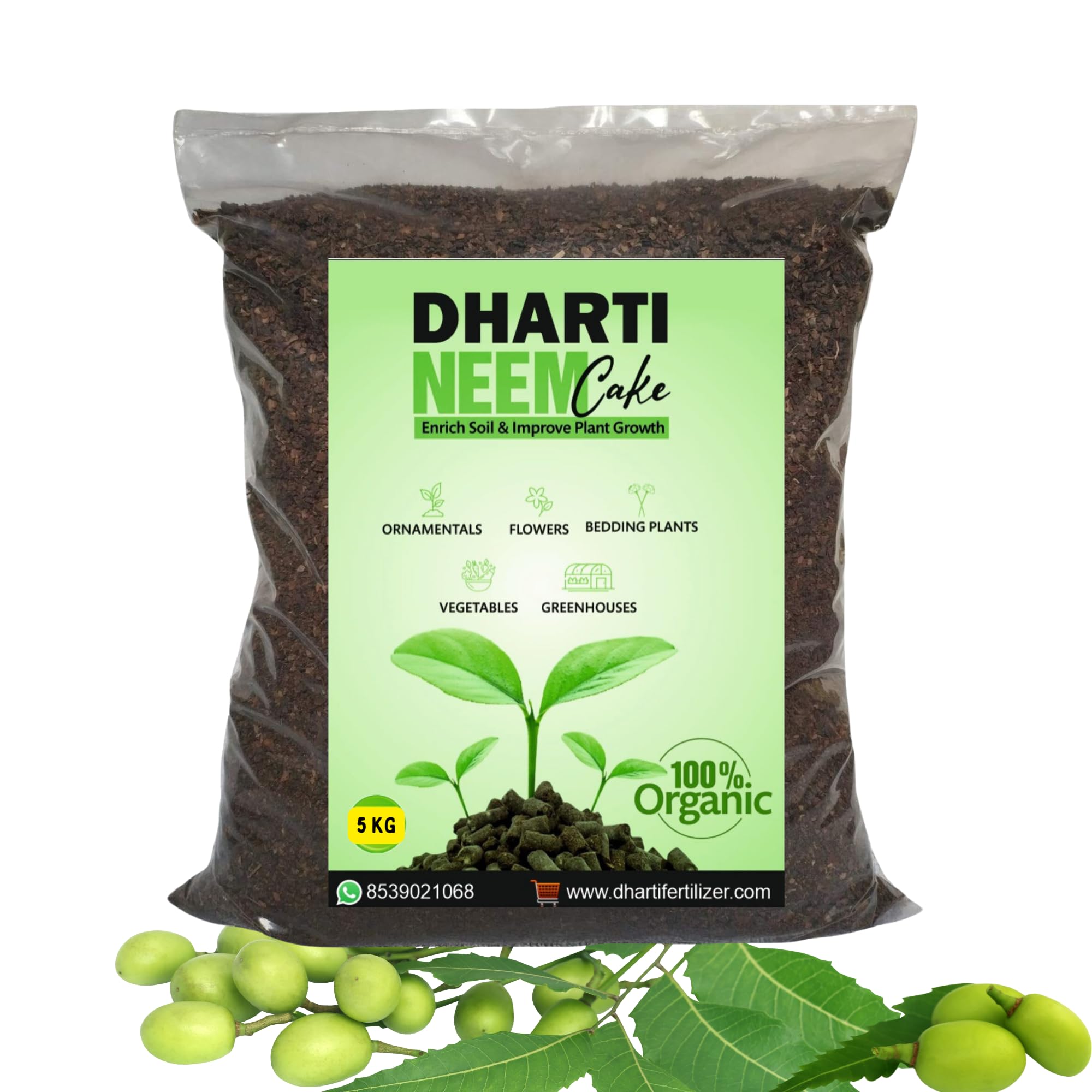 Pure Neem Cake Powder for Plants 5KG - Organic Neem Khali Fertilizer and Pest Repellent for Plants for Home and Garden | Pest Repellent, Rich in Nutrients Soil Conditioner for plants (5) (B0CZ9KR858) Amazon Price History, Amazon Price Tracker